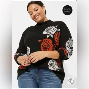 Vegan cashmere pullover turtleneck